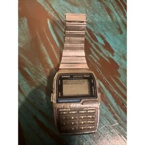 Vintage Casio Data Bank 150 Calculator Watch DBC1550. Read